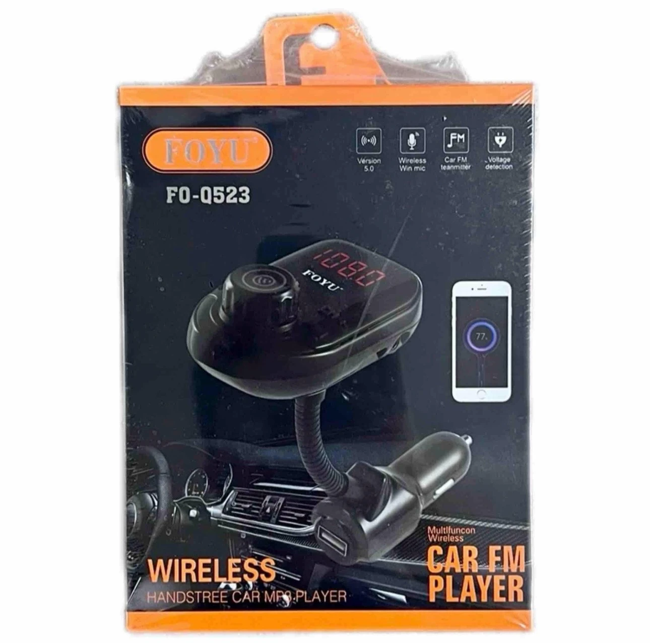 MP3 FM transmiter Bluetooth + punjač za telefon